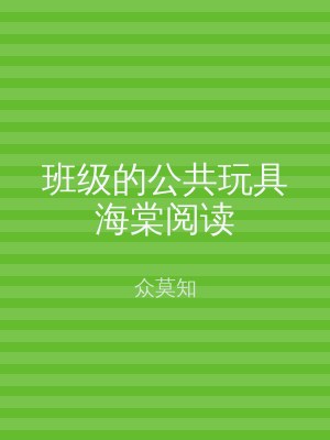 班级的公共玩具海棠阅读