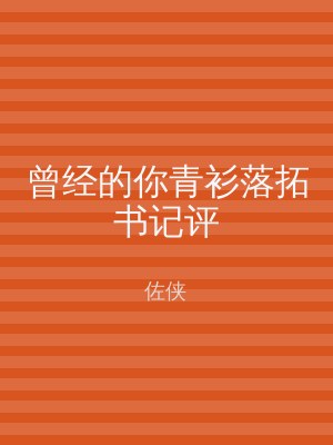 曾经的你青衫落拓书记评