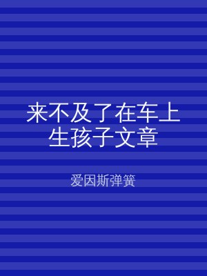 来不及了在车上生孩子文章