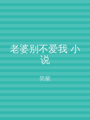 老婆别不爱我 小说