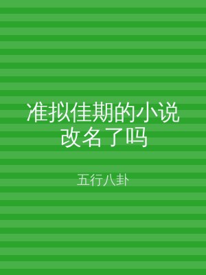 准拟佳期的小说改名了吗