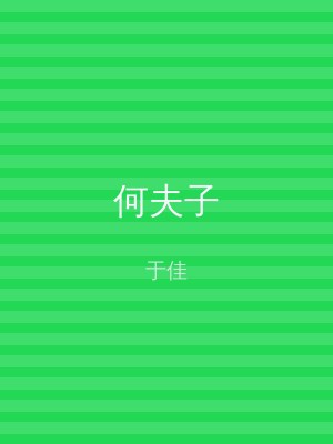 何夫子
