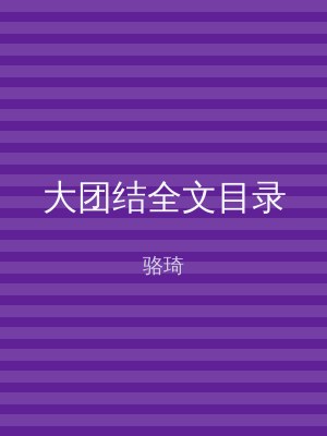 大团结全文目录