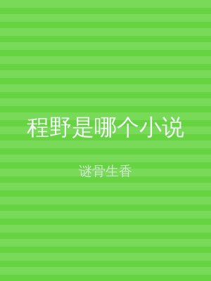 程野是哪个小说